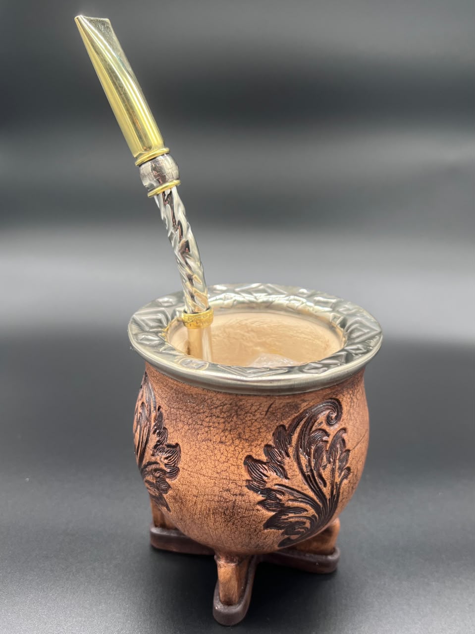 Mate Camionero La Huerta Virola Cincelada - Imagen 3
