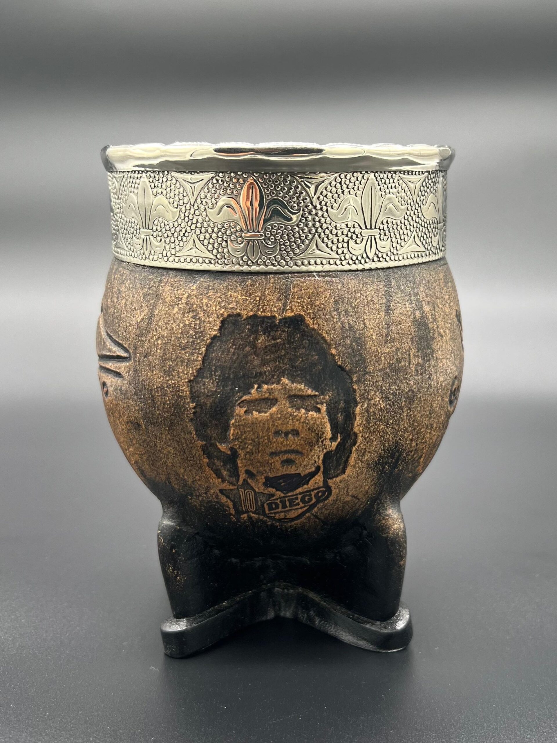 Mate Imperial Del Diego Virola Cincelada - Imagen 2