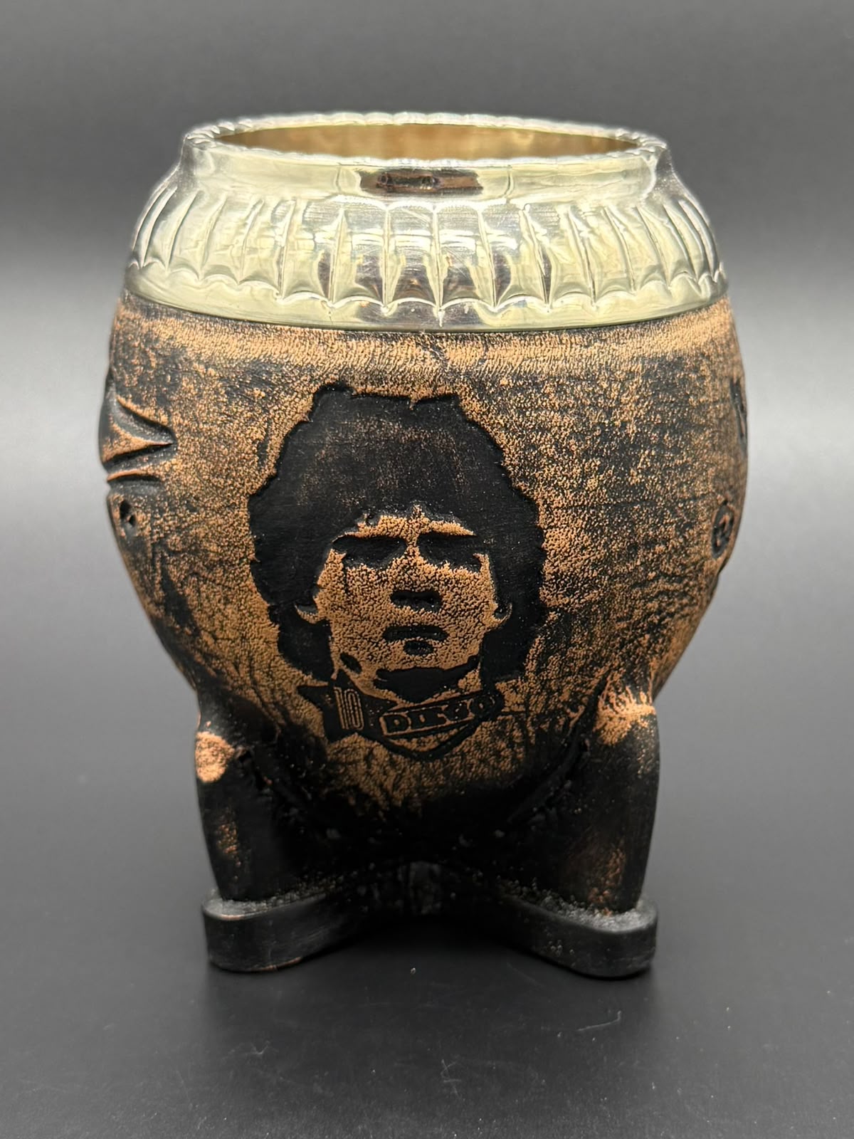 Mate Torpedo Del Diego Virola Cincelada