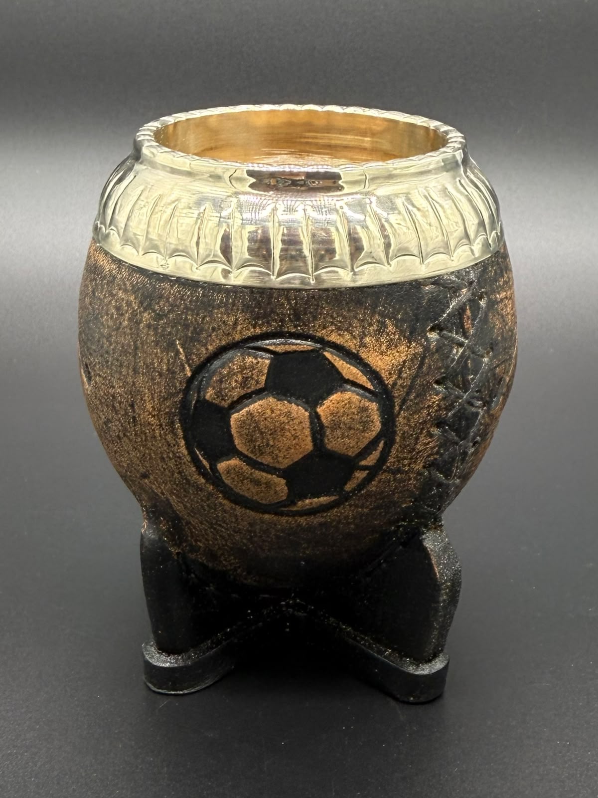 Mate Torpedo Del Diego Virola Cincelada - Imagen 3