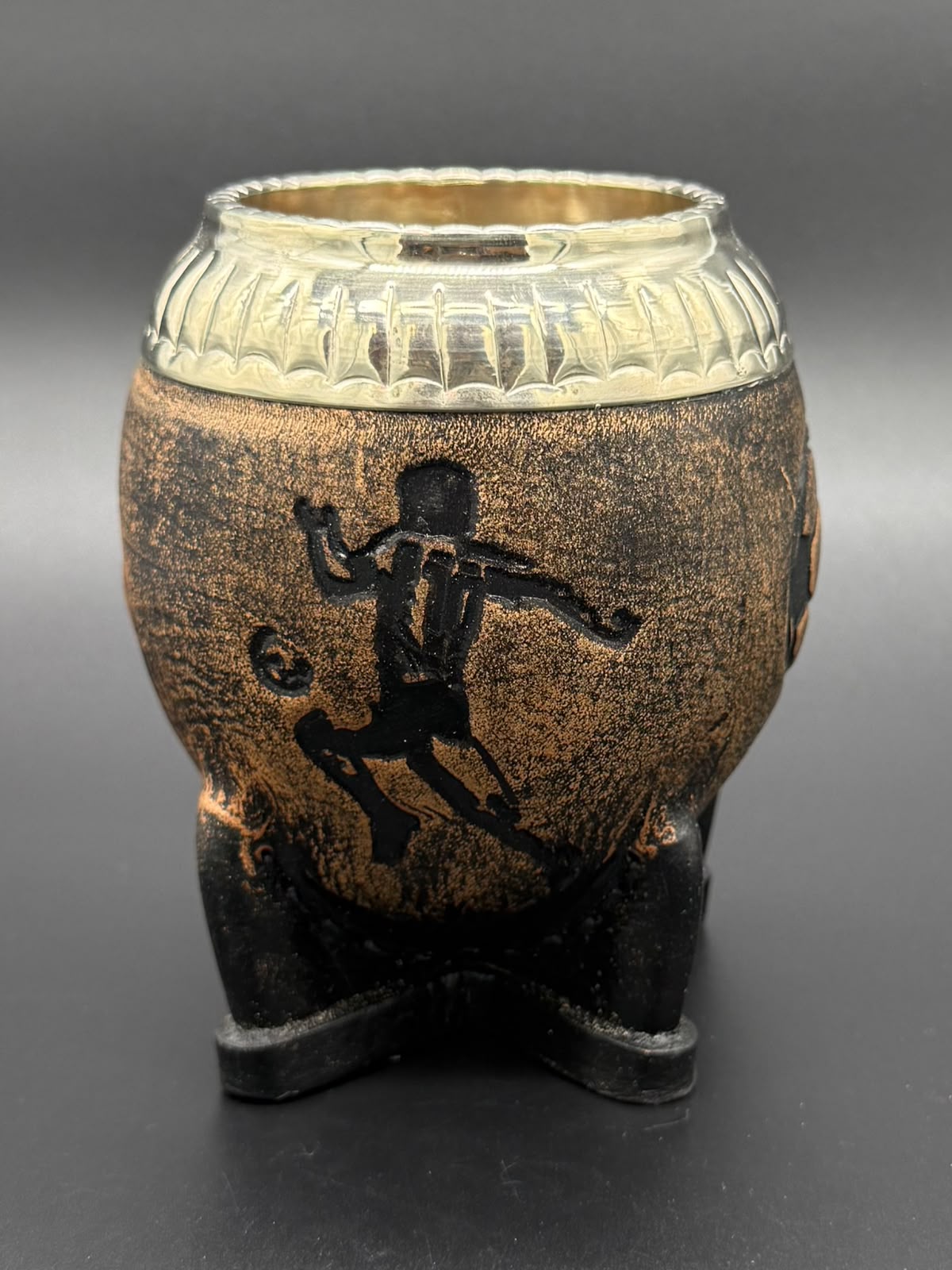 Mate Torpedo Del Diego Virola Cincelada - Imagen 2