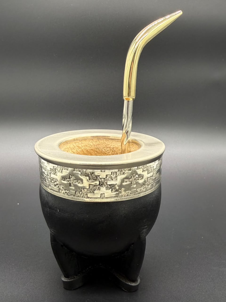 Mate Imperial Negro Virola Lisa - Imagen 4